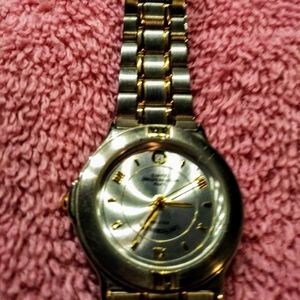 Women's Levi Strauss two-tone watch